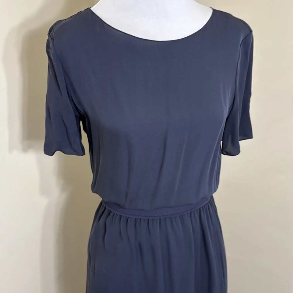 THEORY 100% Silk Dress Small - Picture 2 of 9